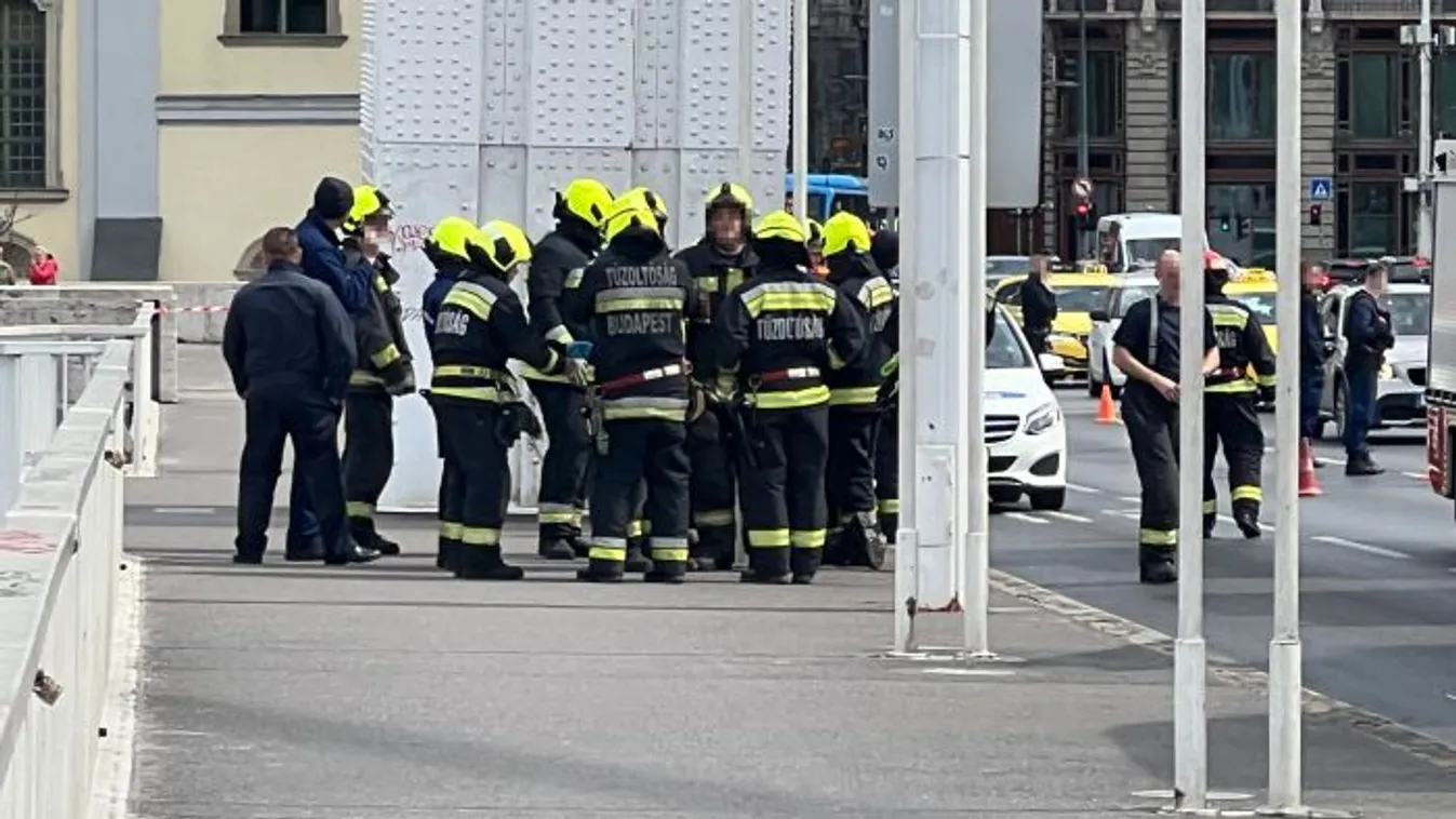 Sokkoló videón, ahogy a 33 éves férfi a halálba zuhant az Erzsébet hídról