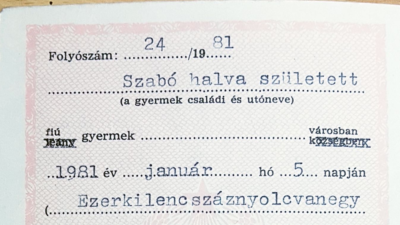 Halva született meg az első kisfiam