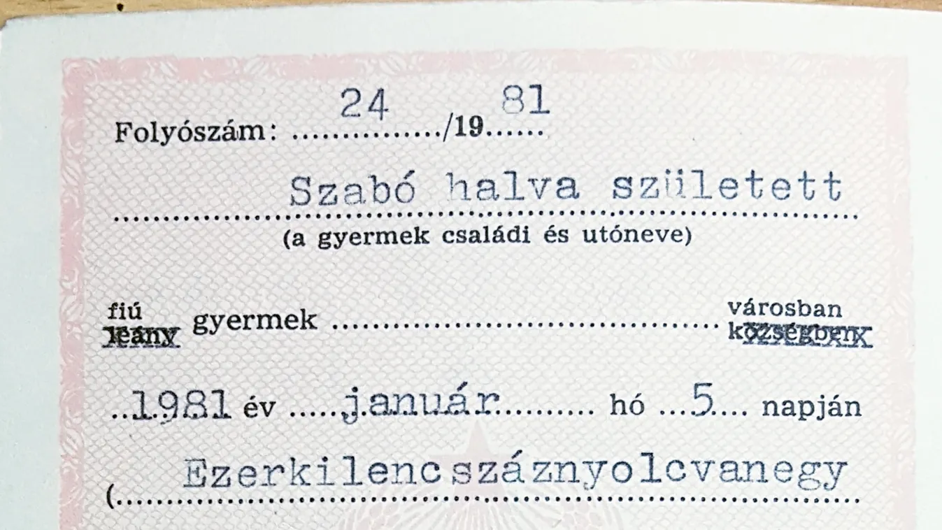 Halva született meg az első kisfiam