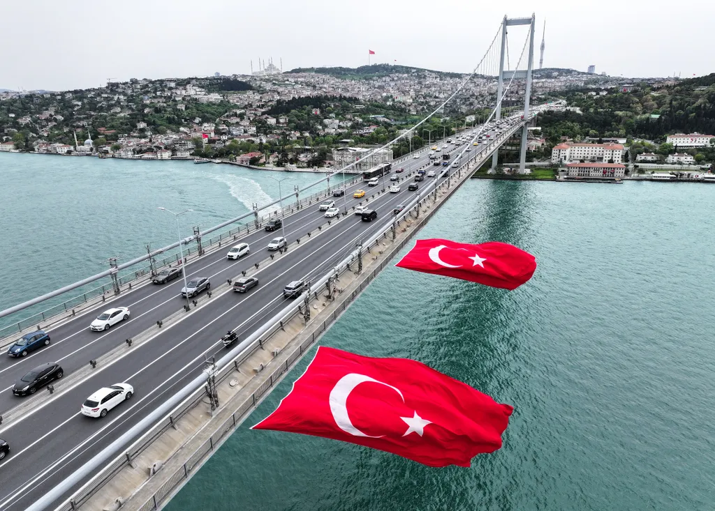 Forrás: Anadolu via AFP/2024 Anadolu/Muhammed Enes Yildirim