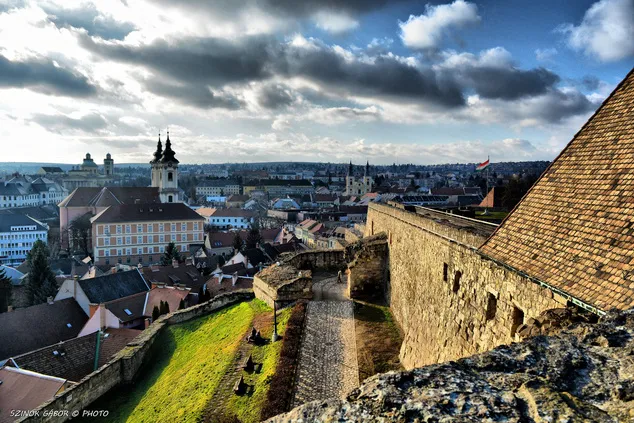 Eger, vár, városkép