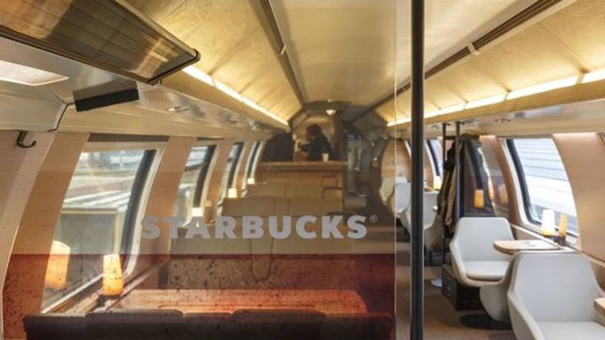 Starbucks vonat