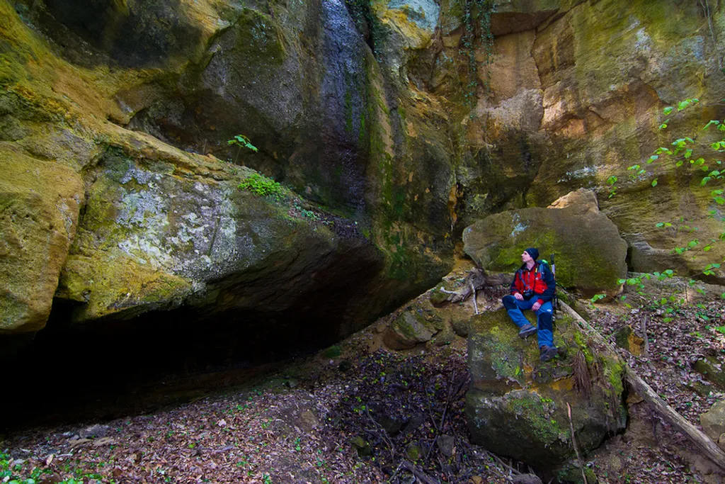 Geopark 2015.07.28.  Hátráló erózió Sátorosbánya (Szlovákia) mellett Fotó: Drexler Szilárd / Geopark 