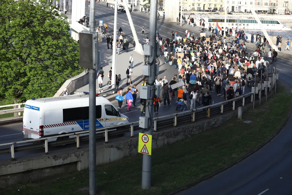 pride tüntetés 2025.04.16.