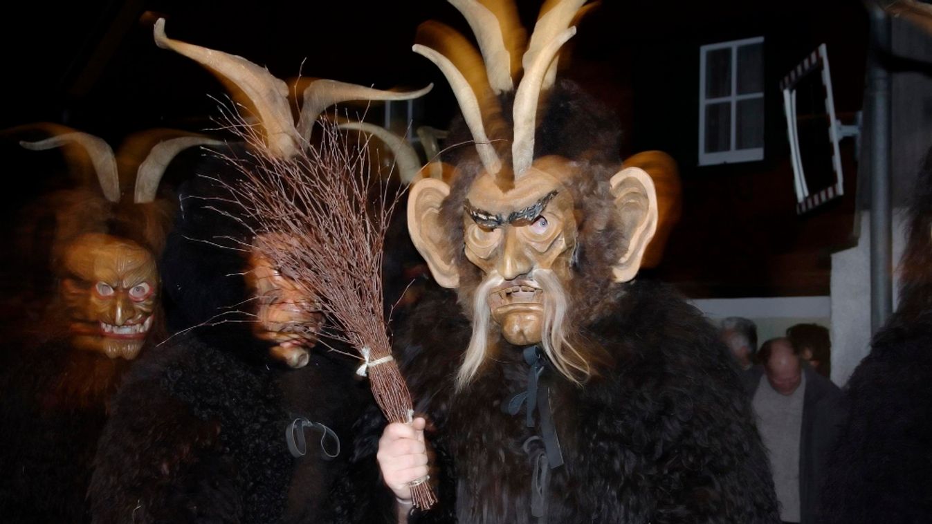 Itt kihalt a krampusz, de Ausztriában él, virul és masírozik