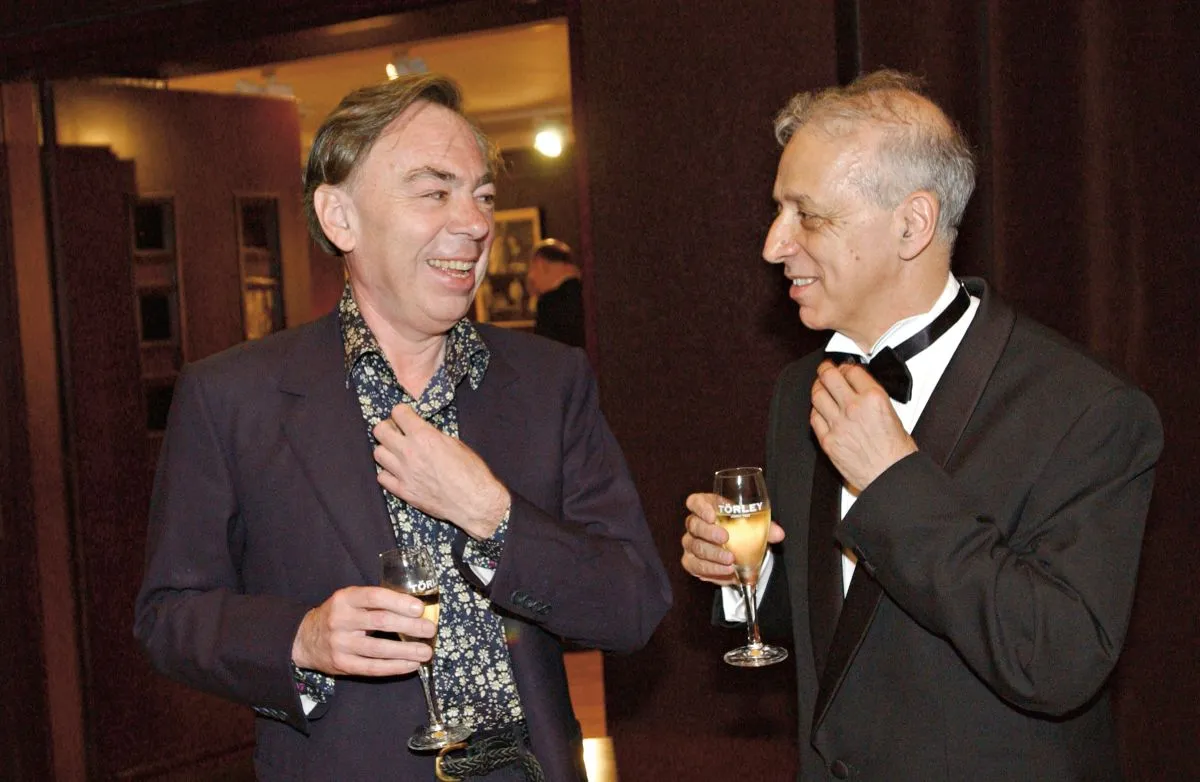Andrew Lloyd Webber és Szirtes Tamás - hot! magazin