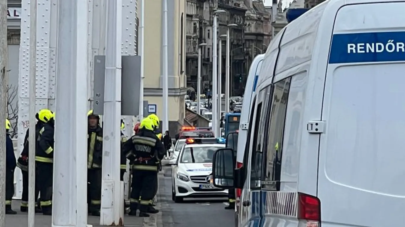 Most jött: valaki leugrott az Erzsébet hídról - fotók