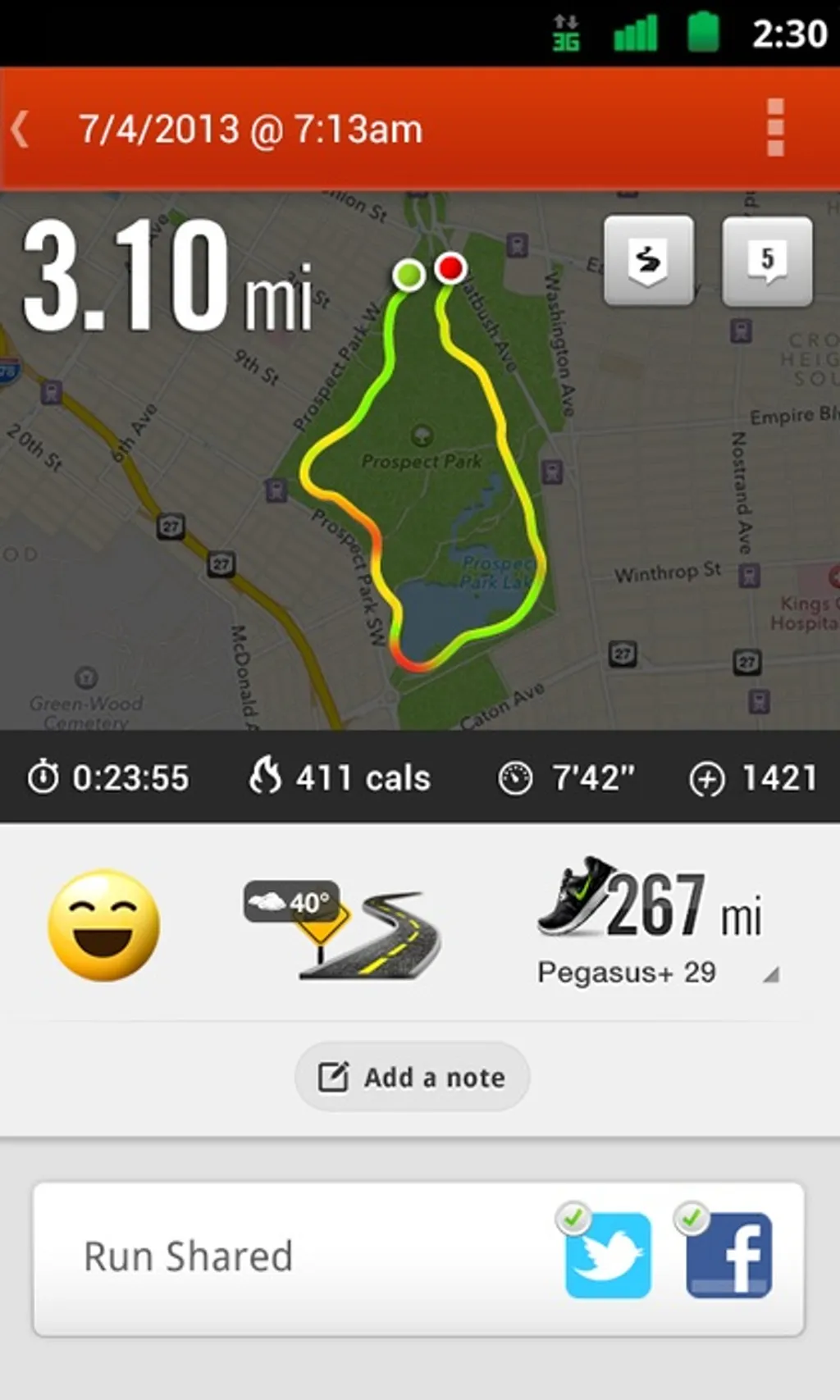 Fotó: Nike+ Running 