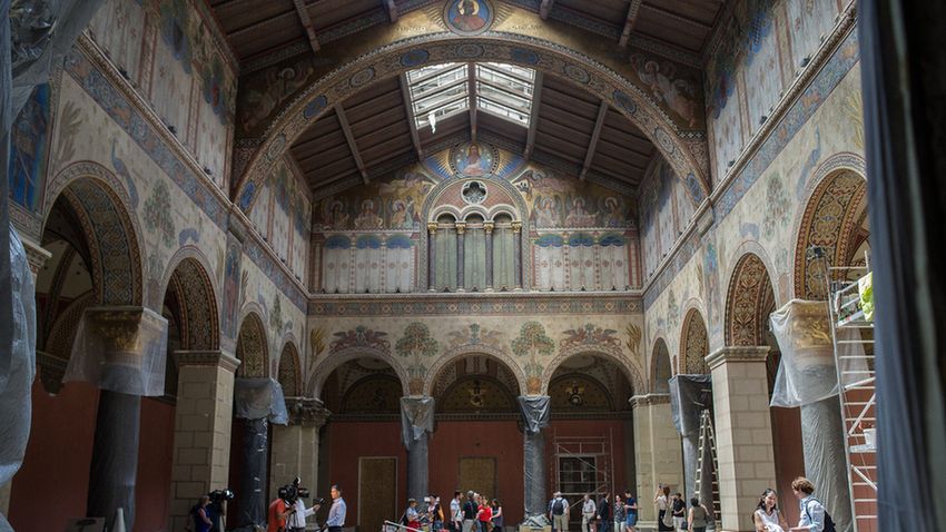 Szépművészeti Múzeum felújított Román csarnok