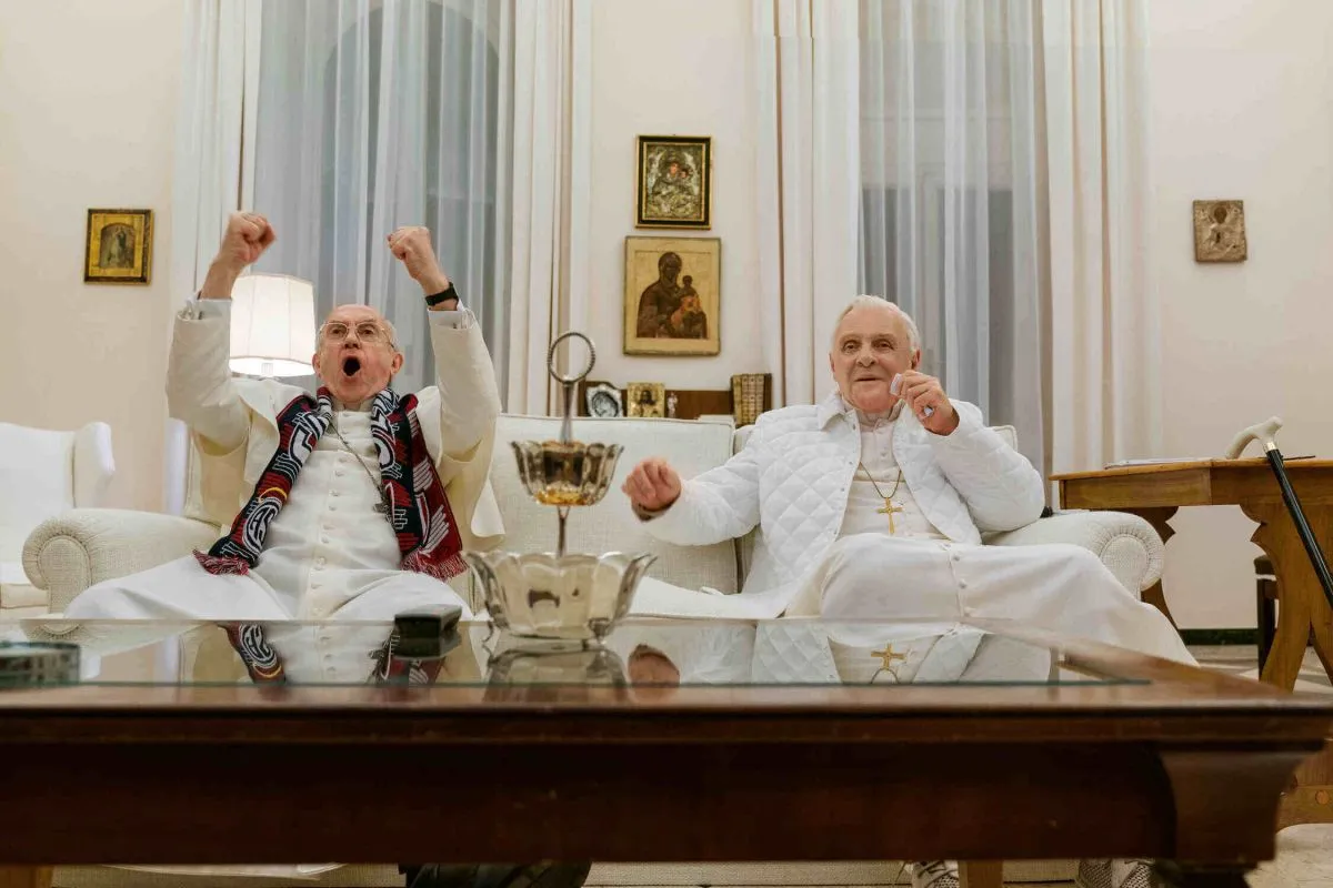 2019 - The Two Popes - Movie Set