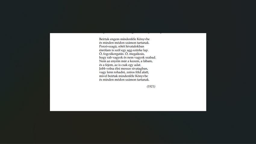 Magyar nyelv és irodalom. Ki lehet a vers szerzője?