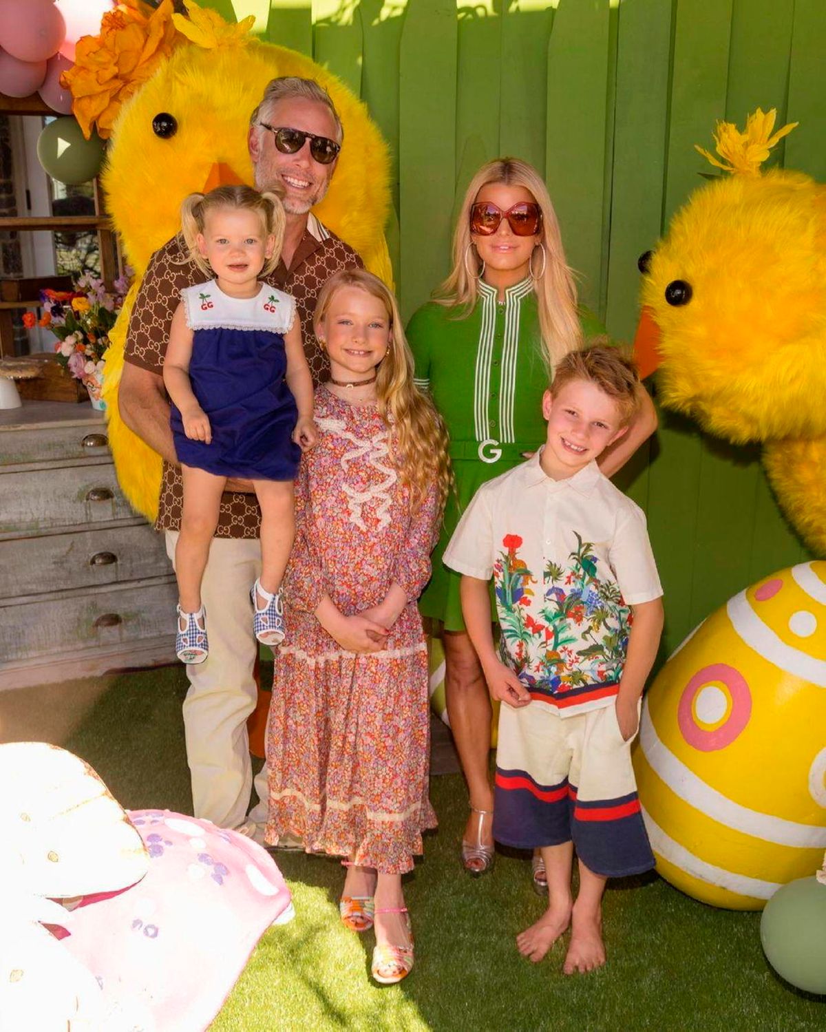 Jessica Simpson gyerekeivel
