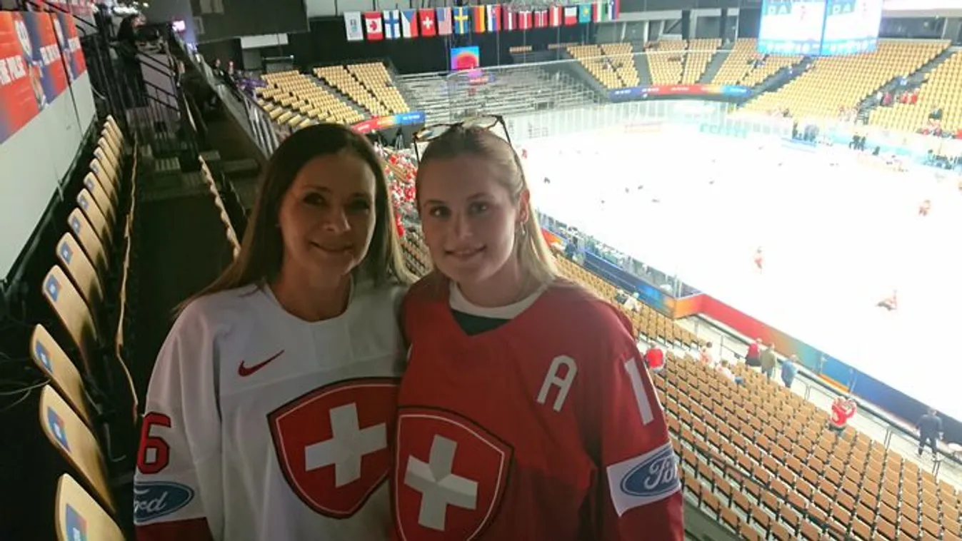 Gyönyörű magyar barátnője van a svájci válogatott játékosának - Fotó