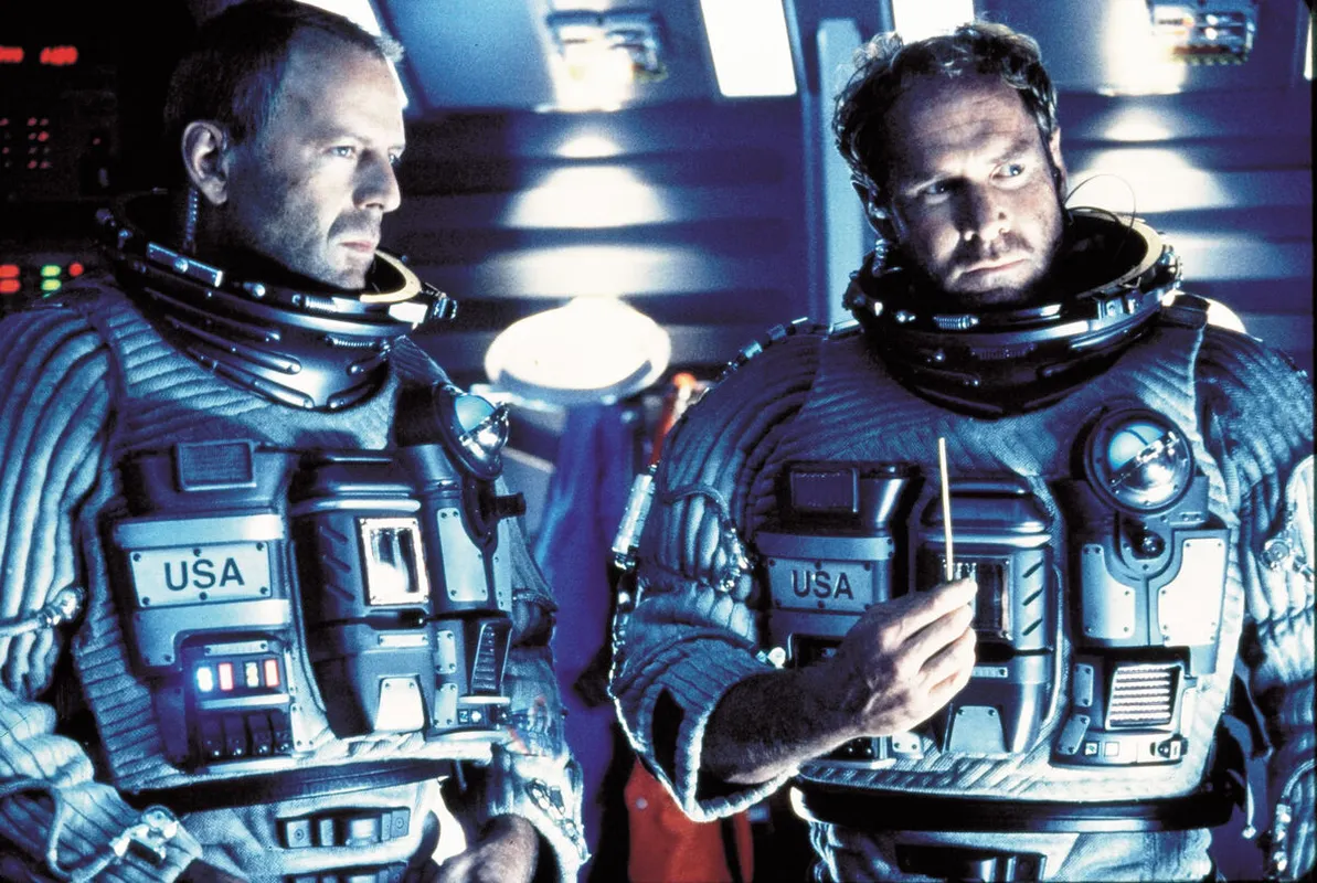 1998 - Armageddon - Movie Set. Bruce Willis