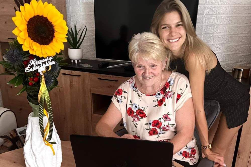 Weisz Fanni és nagymamája