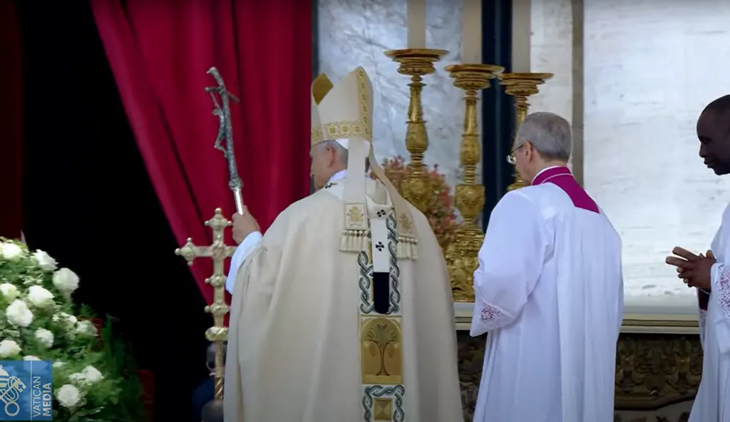 XIV. Leó pápa  beiktatása