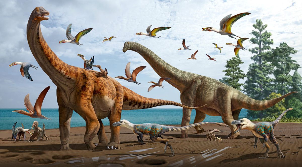 Dinó temető. Több ezer dinoszaurusz csontja egy helyen