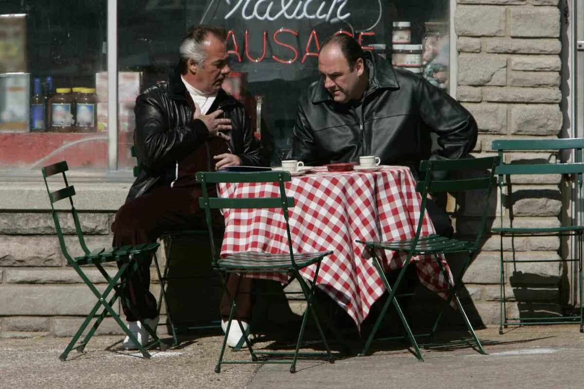 1998 - The Sopranos - TV Set. Robert Francis Prevost. Pope