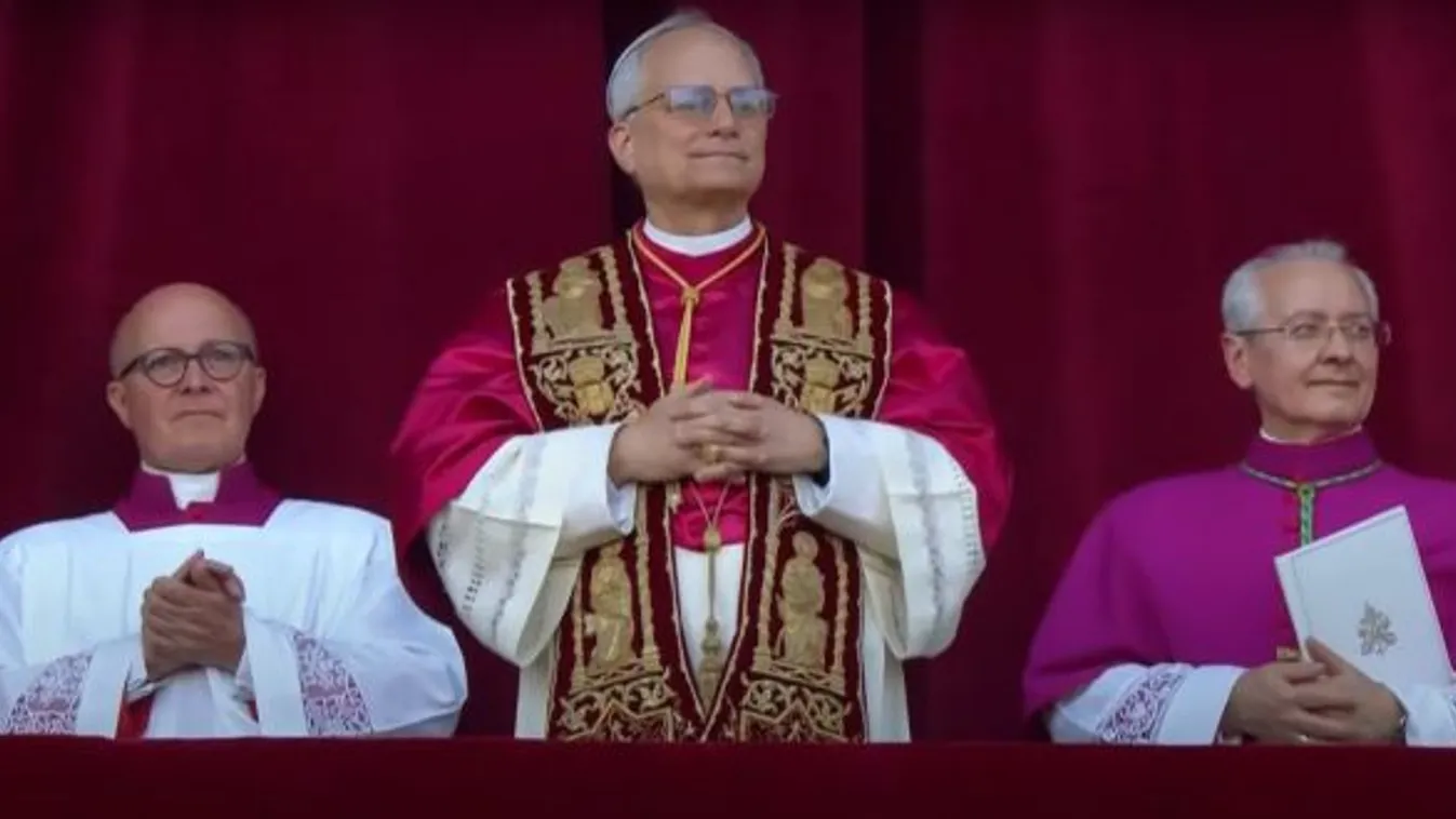A könnyek szobájában járt az új pápa XIV. Leó