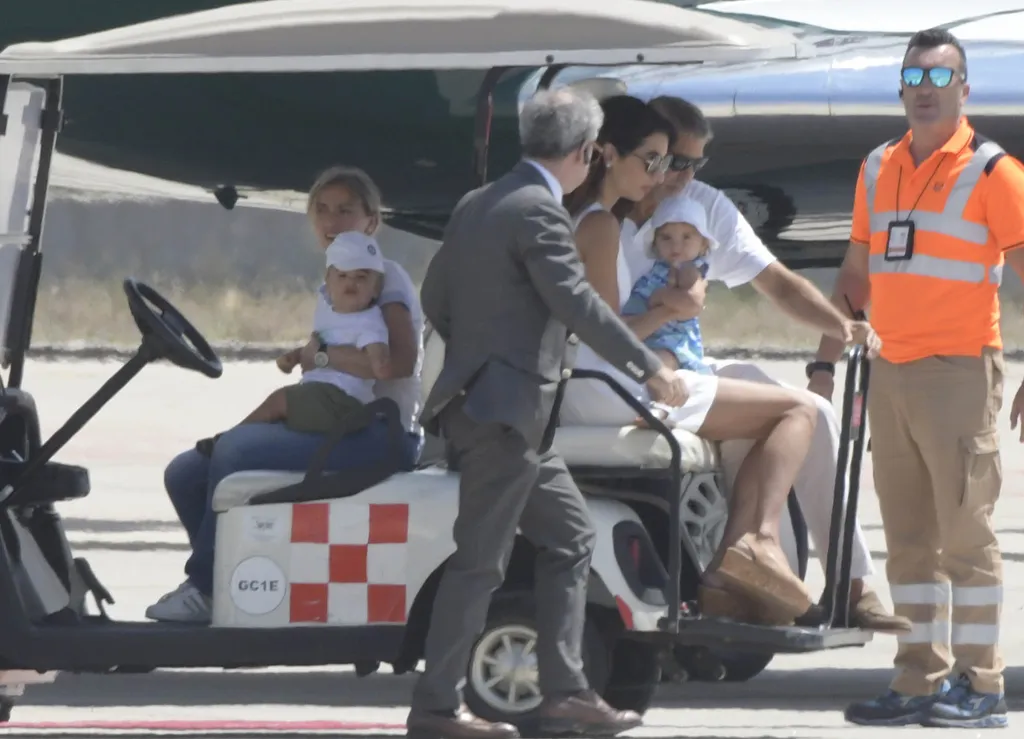 George Clooney Alexander és Ella