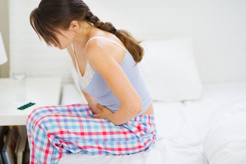 hasfájás, menstruáció