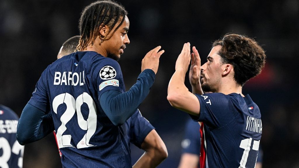 Bradley Barcola, PSG, BL, Vitinha