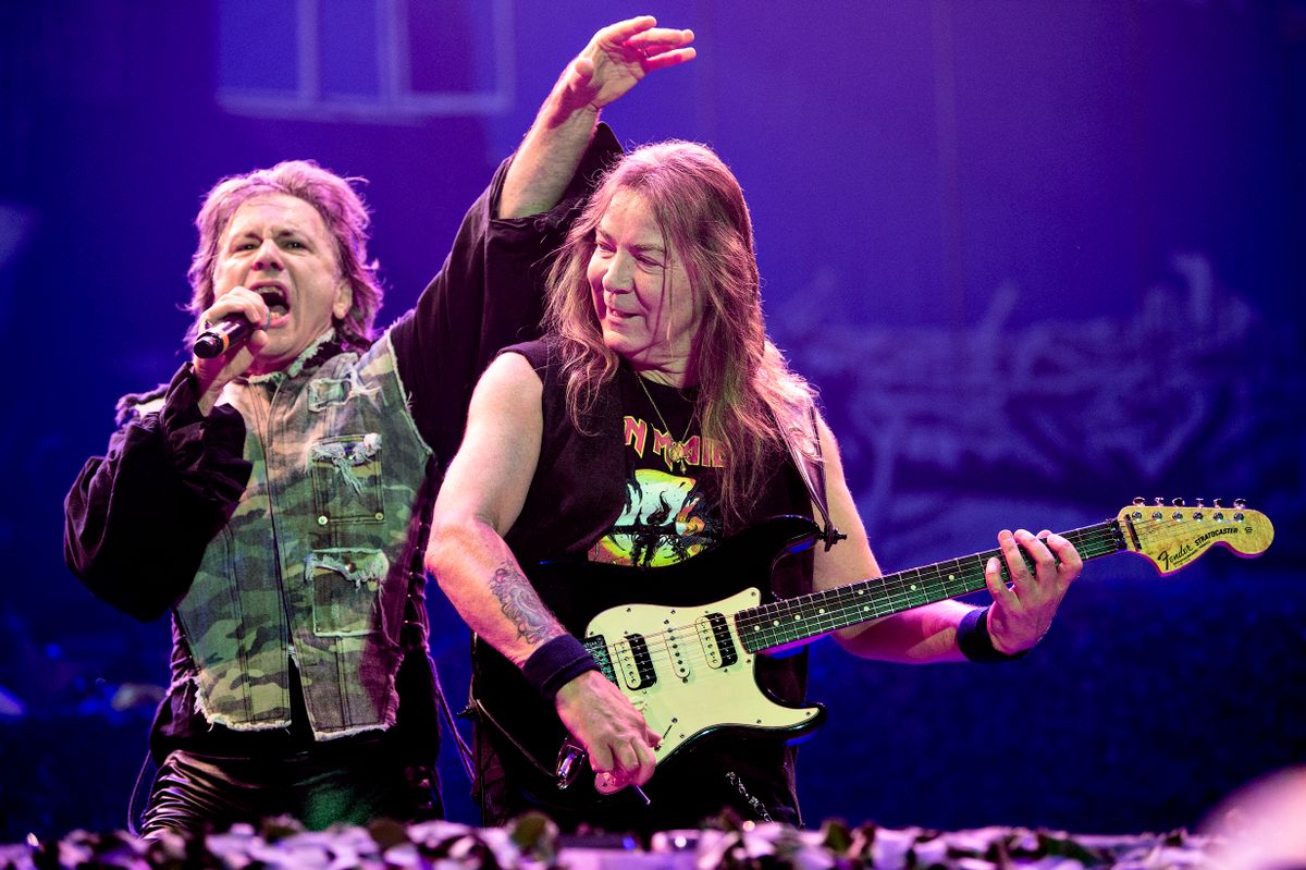 Iron Maiden play Royal Arena in Copenhagen