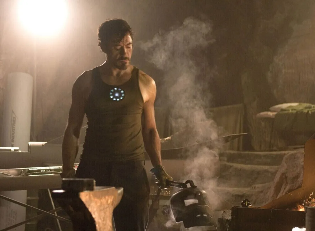 2008 - Iron Man - Movie Set. Robert Downey Jr.