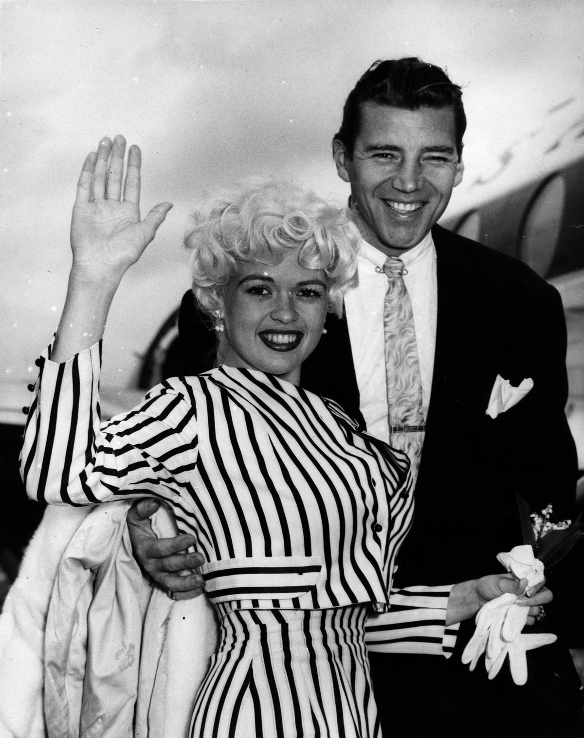 Mickey Hargitay és Jayne Mansfield 1958-ban házasodtak össze