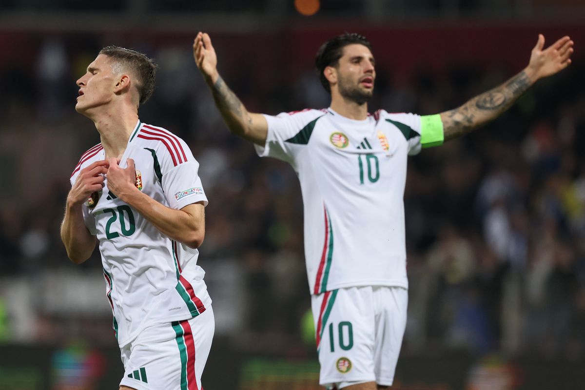 Válogatott ászaink közül Sallai Roland (balra) a Galatasaray, Szoboszlai Dominik a Liverpool csapatával nyert bajnoki címet