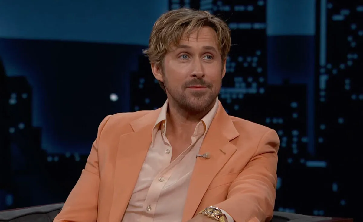 Ryan Gosling sur le plateau de l'émission "Jimmy Kimmel Live!" à Los Angeles