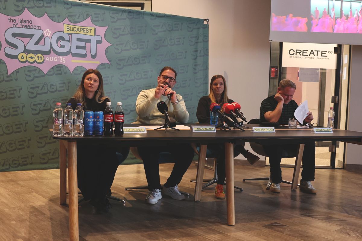 Sziget Fesztivál sajtótájékoztató