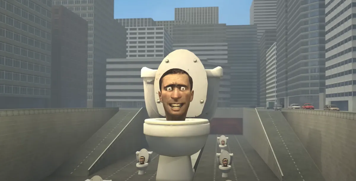 TikTok. Skibidi toilet
