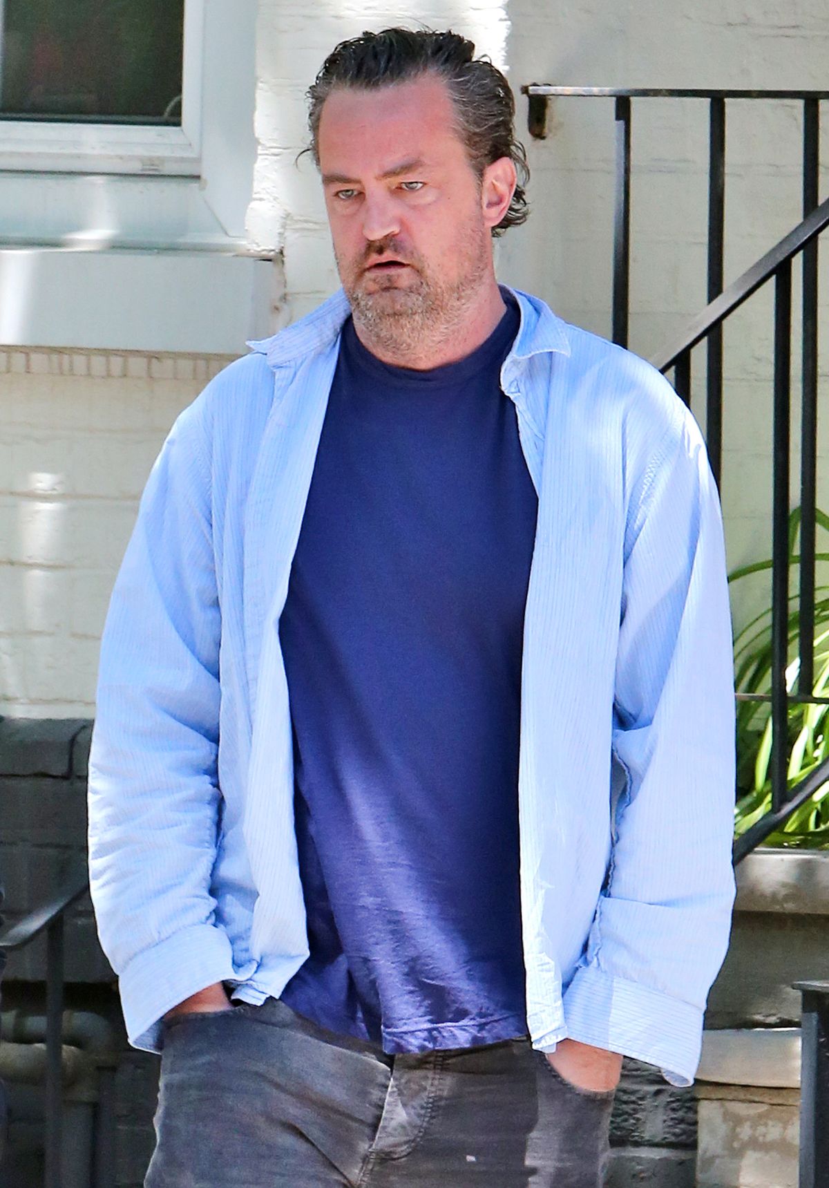 EXCLUSIVE: Matthew Perry Spotting Looking Shockingly Unlike Himself in Toronto Today