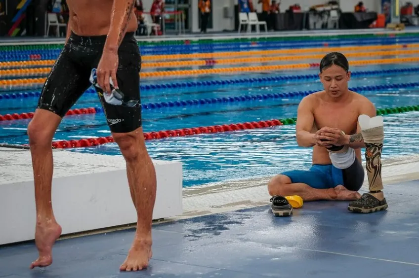 parasport, úszás