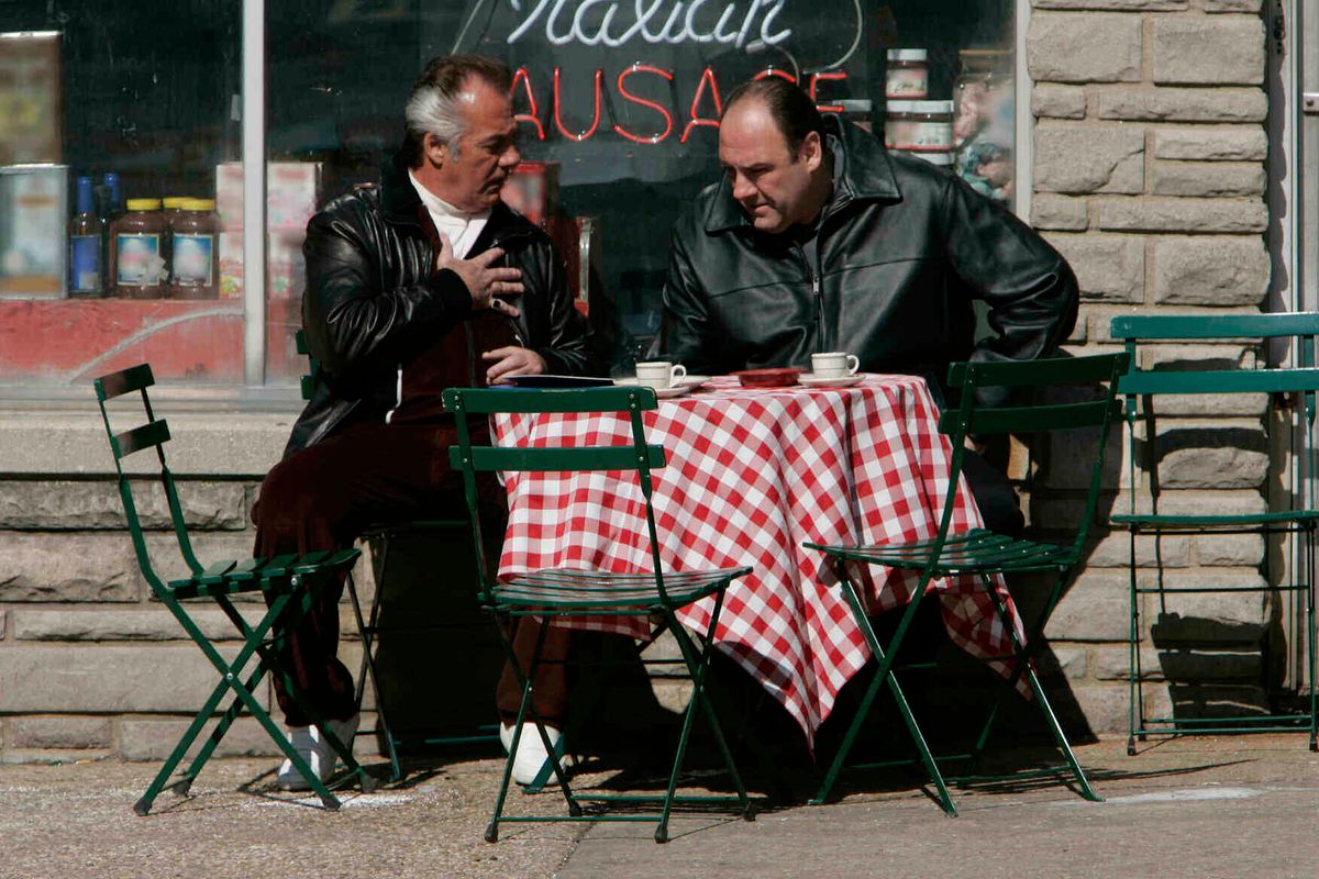 1998 - The Sopranos - TV Set. Robert Francis Prevost. Pope