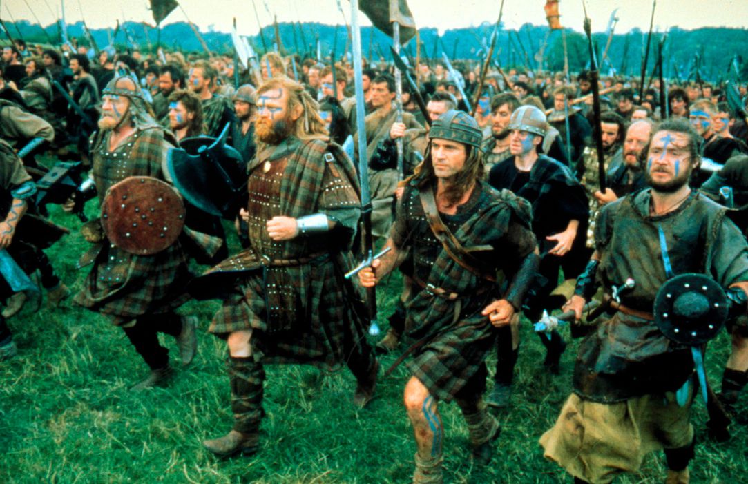 'Braveheart' by Mel Gibson, USA, 1995.
