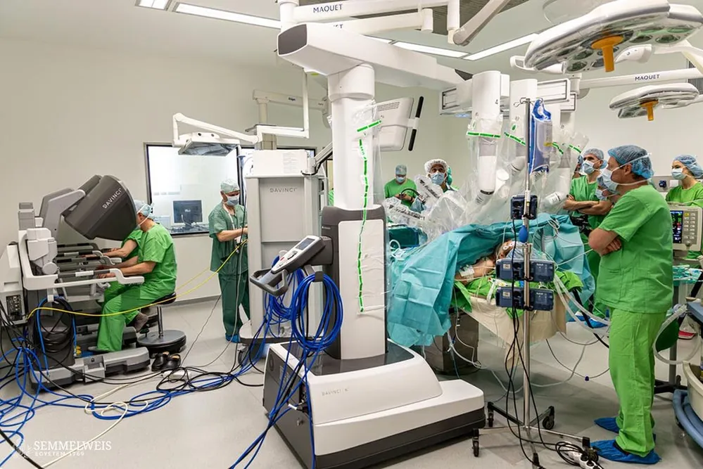 robot epeműtét, Semmelweis Egyetem