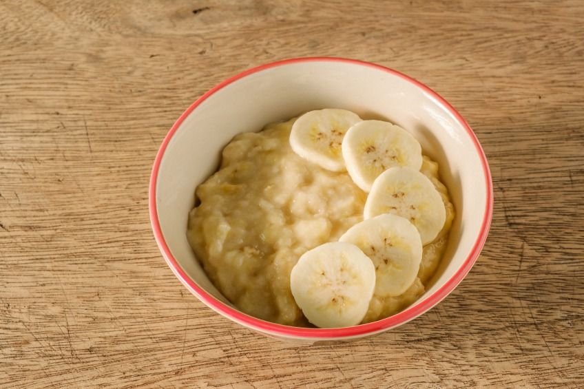 banán püré