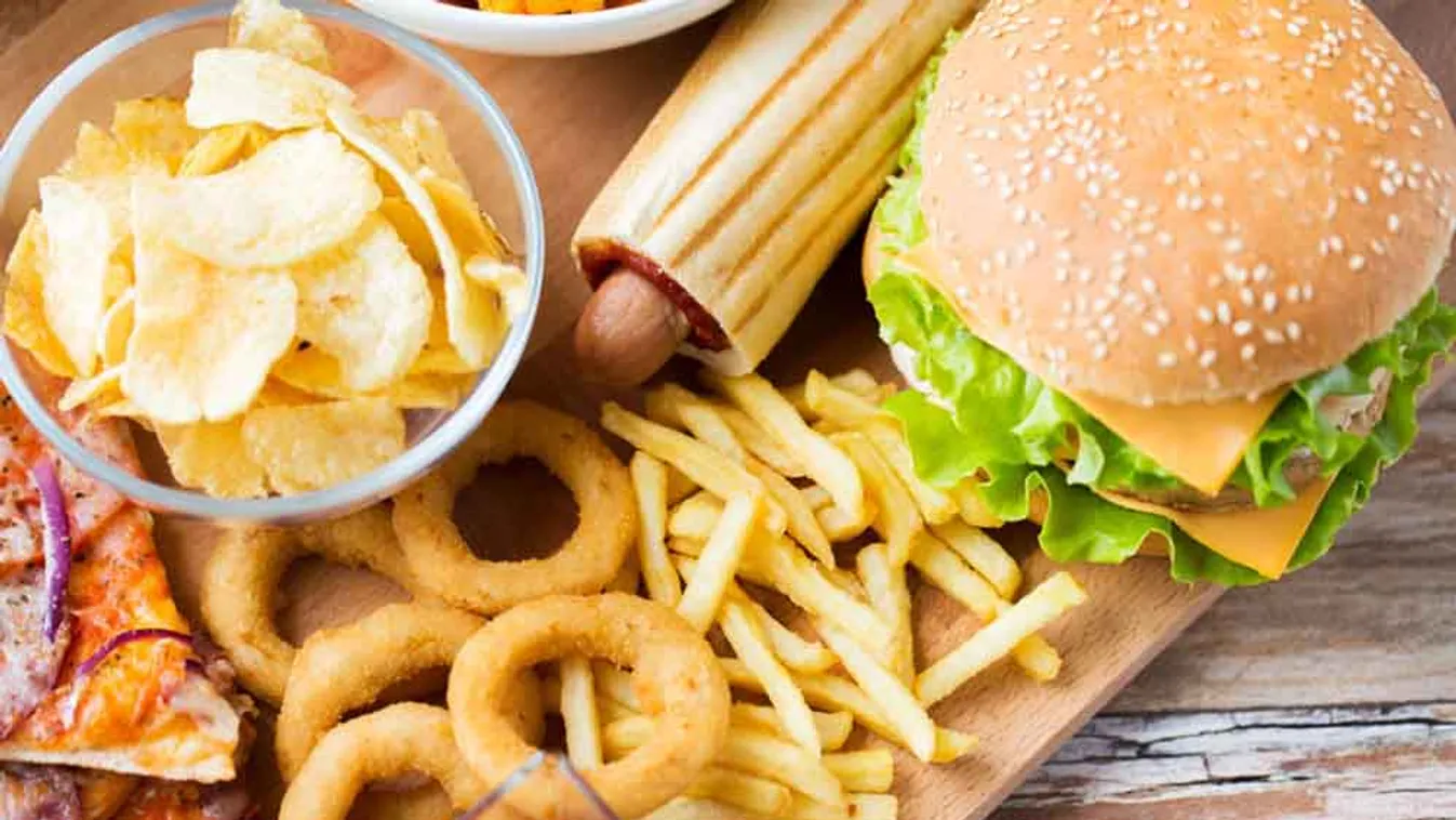 hamburger, sültkrumpli, hekk