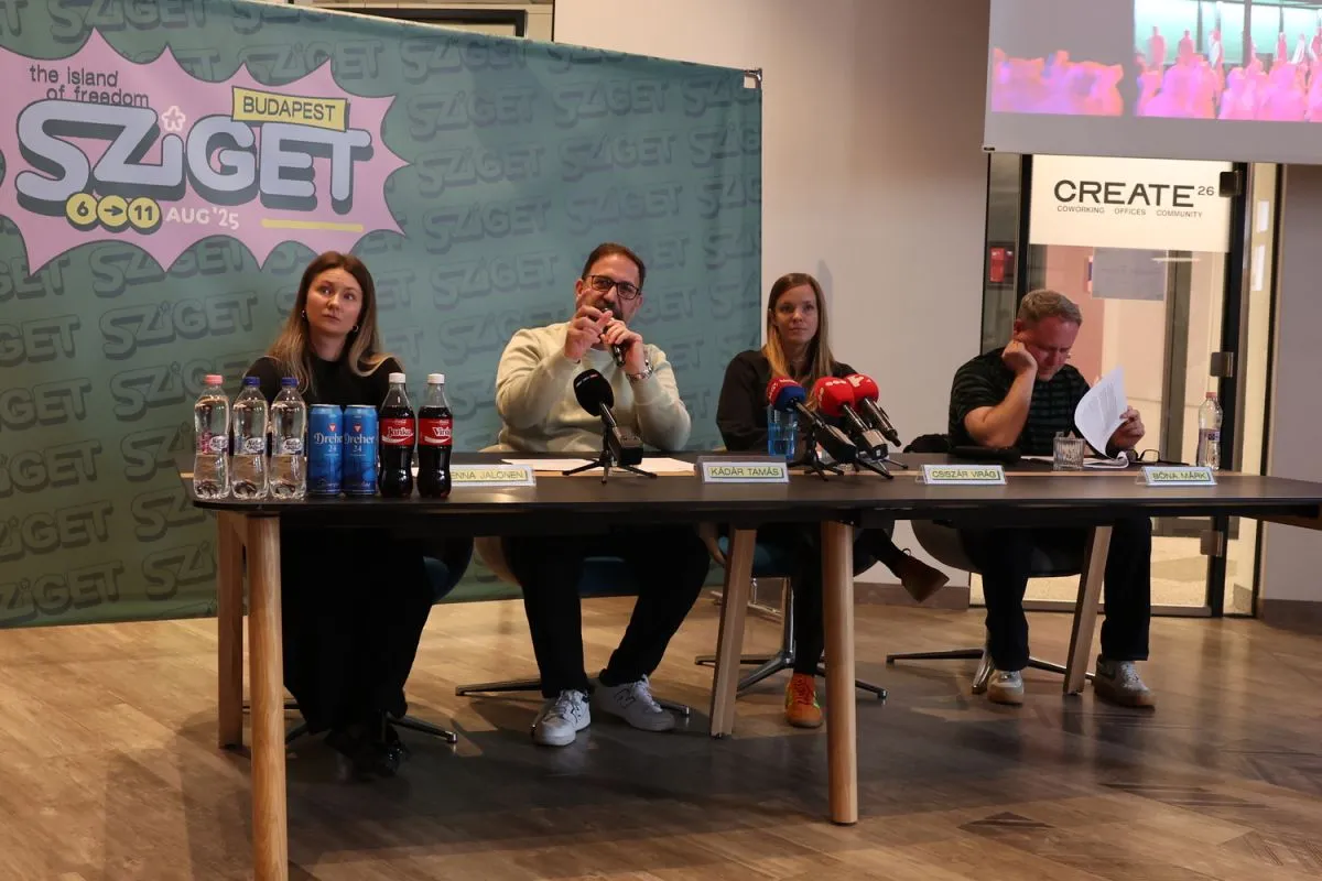 Sziget Fesztivál sajtótájékoztató