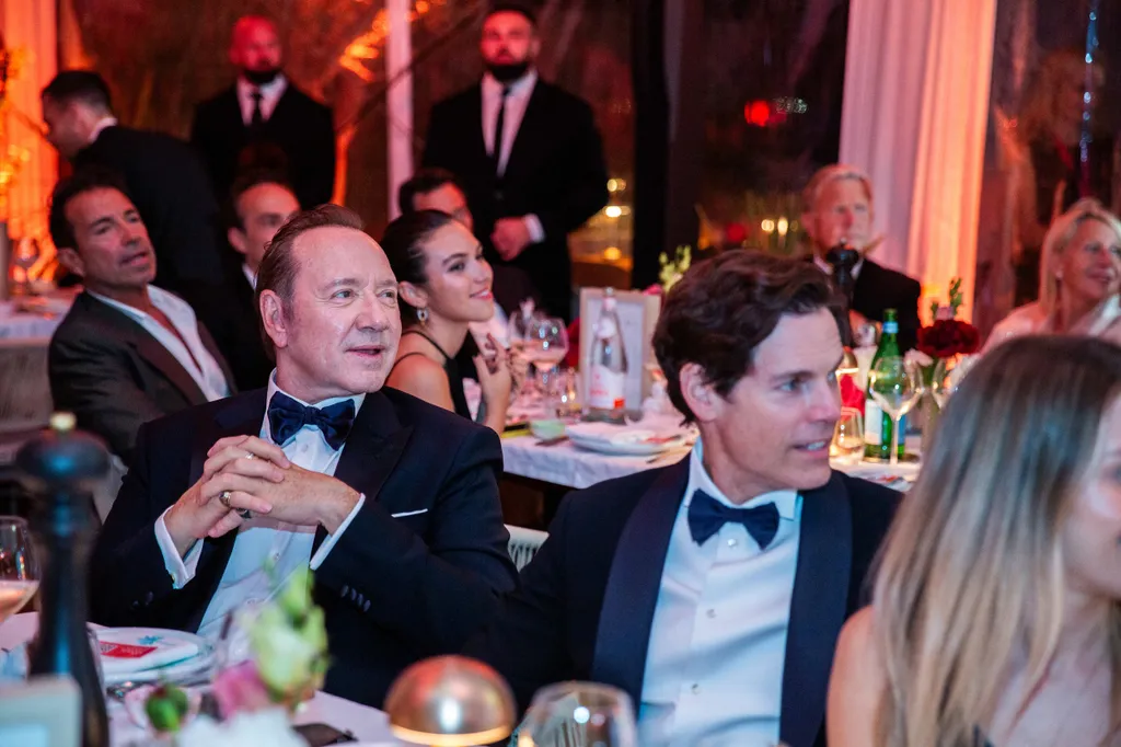 Kevin Spacey - Soirée du "Global Gift Gala" lors du 78ème Festival International du Film de Cannes le 19 mai 2025. © Toni C via Bestimage "Global Gift Gala" evening during the 78th Cannes International Film Festival on May 19, 2025.