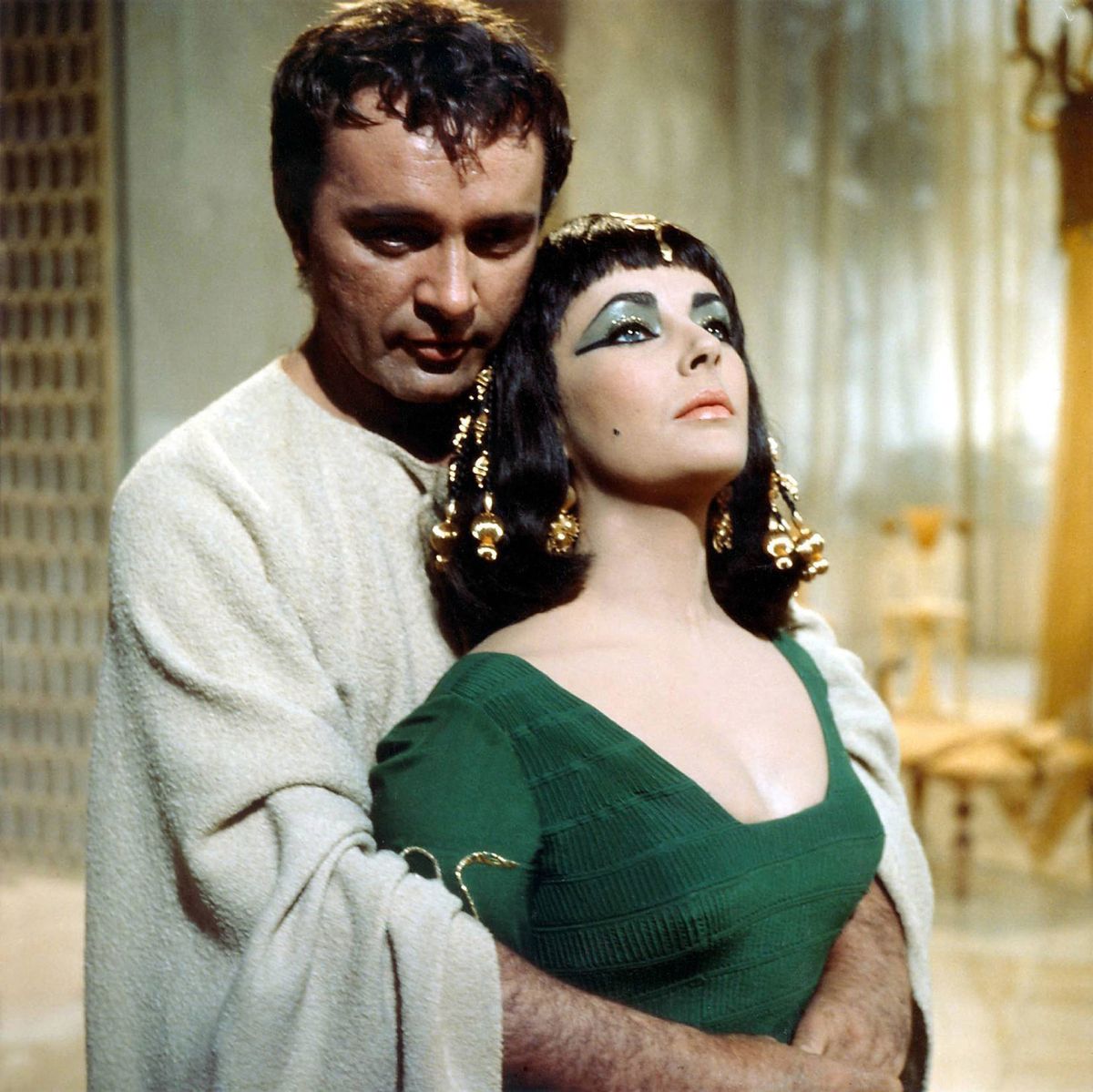 CLEOPATRA (1963) - ELIZABETH TAYLOR  - RICHARD BURTON.