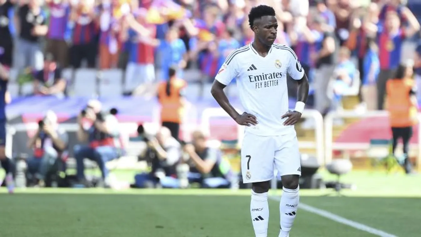 Áll a bál: a Real Madrid bajnoka kiosztotta Viníciust