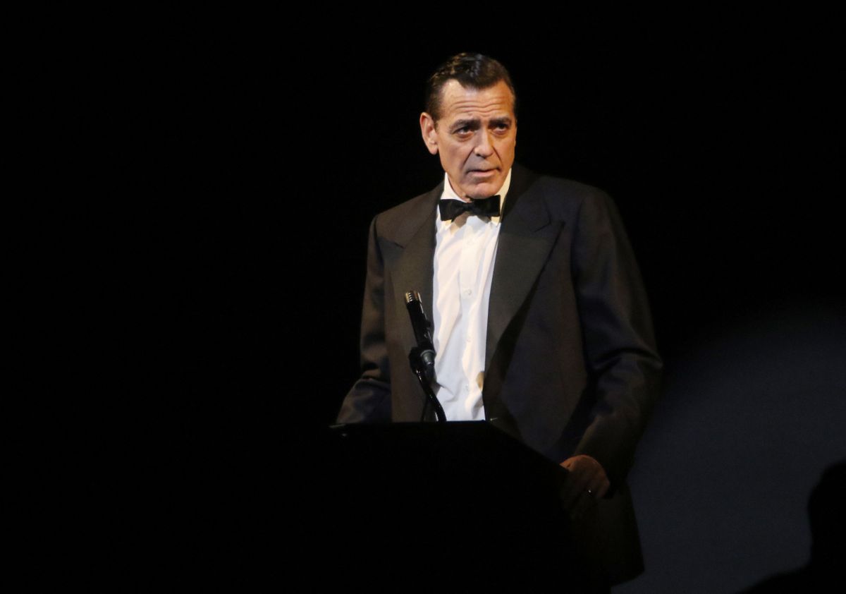 George Clooney, Première de "Good Luck, and Good Night" à New York