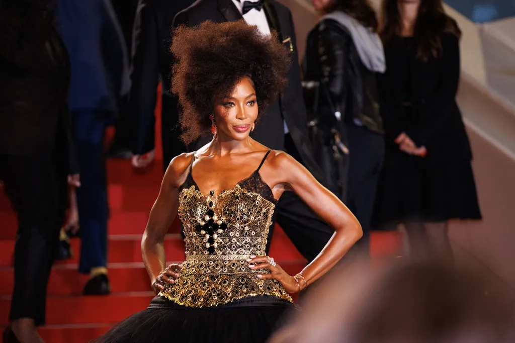 Naomi Campbell - Montée des marches du film « Fuori » lors du 78ème Festival International du Film de Cannes, au Palais des Festivals à Cannes. Le 20 mai 2025 © Jacovides-Moreau / Bestimage Red carpet for the movie « Fuori » during the 78th Cannes Interna