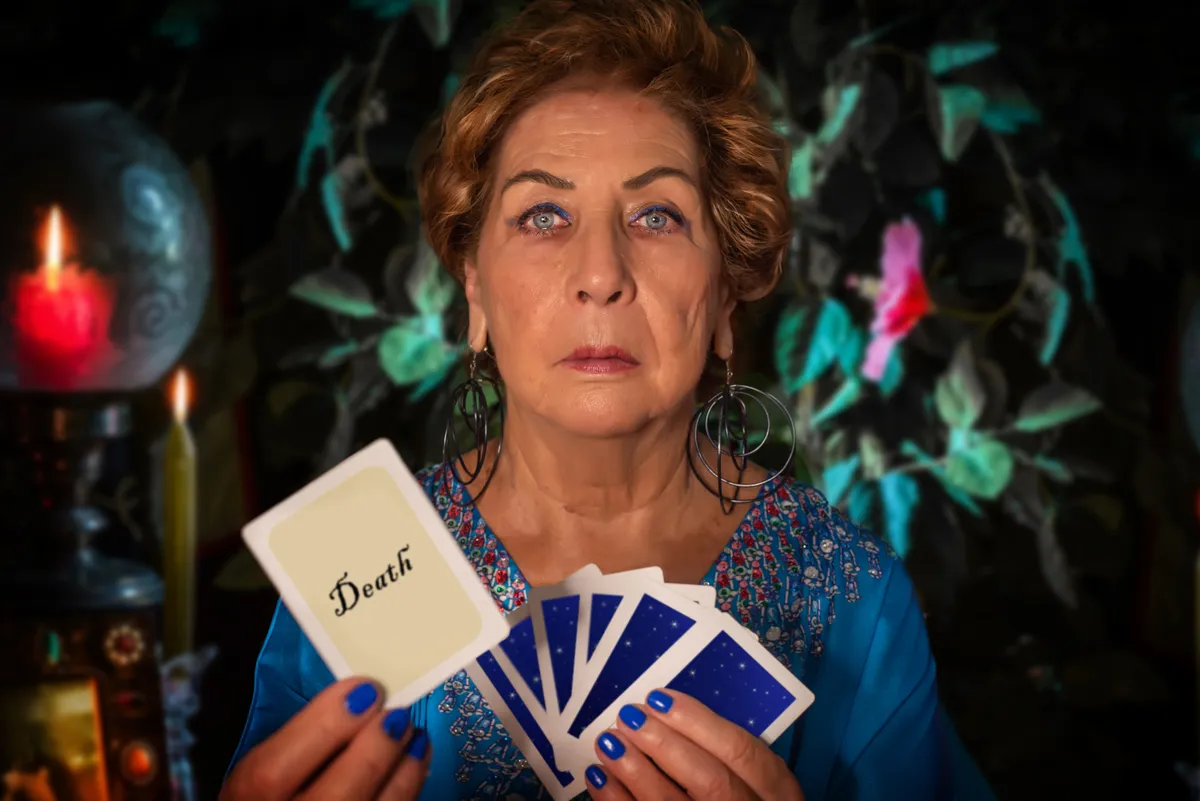 jós, jóslás, jósnő, tarot kártya, halál lapja