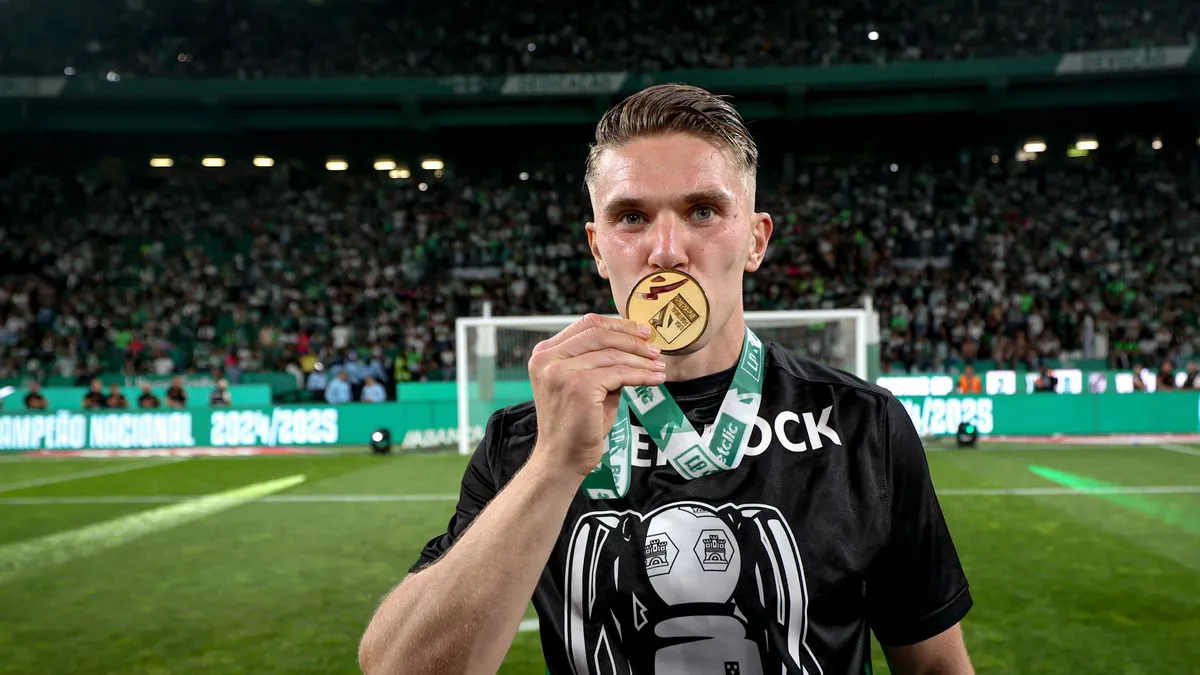 Sporting, átigazolás, Gyökeres Viktor a portugál bajnoki aranyéremmel