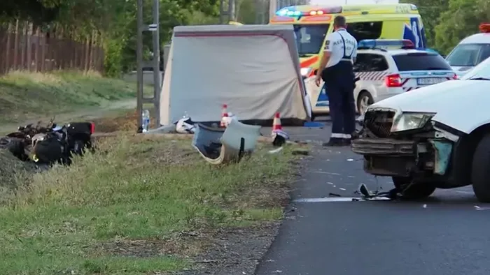 Két kislány is ült a balesetező motoron