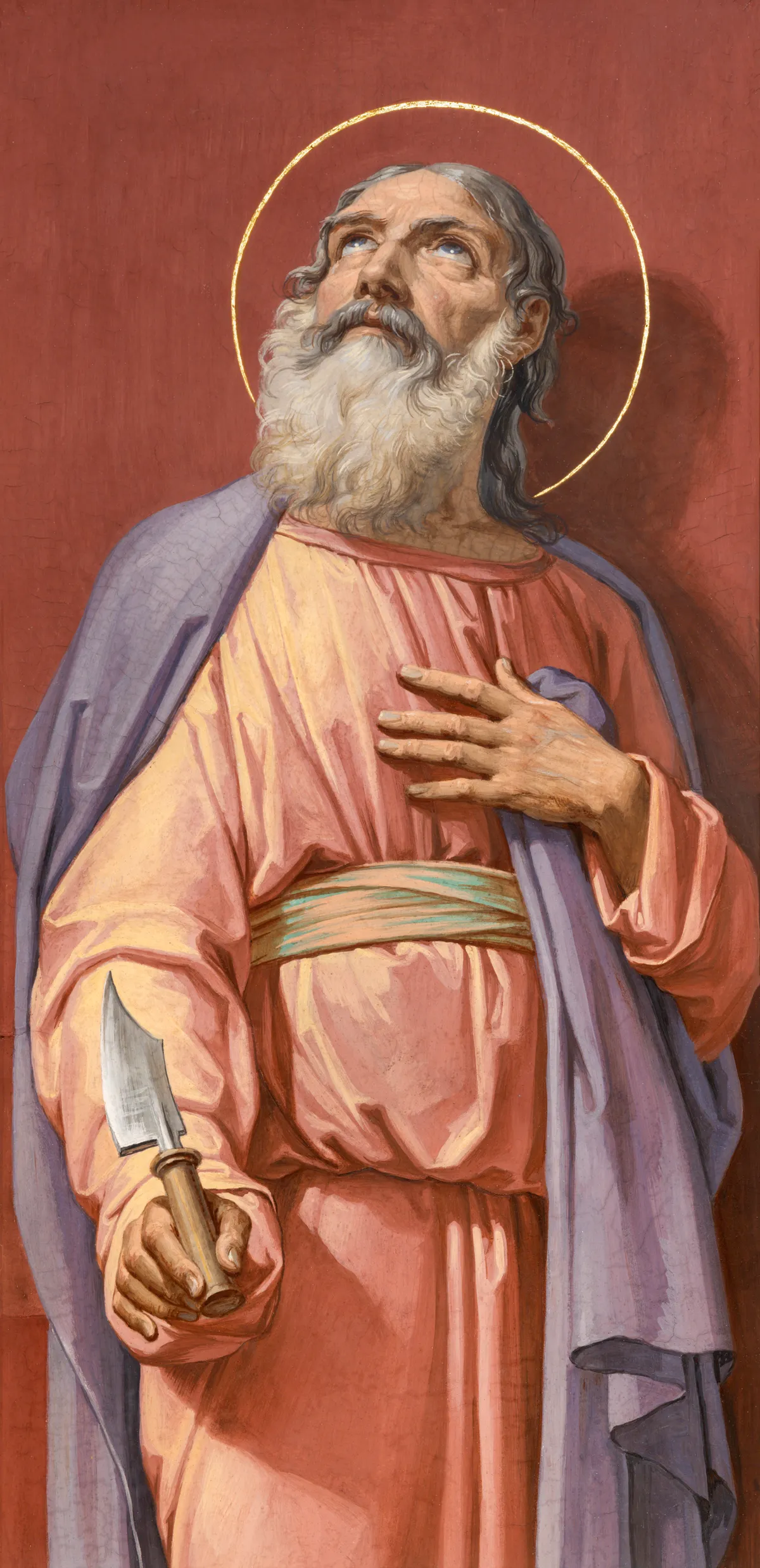 12 apostol, Szent Bertalan, kés
